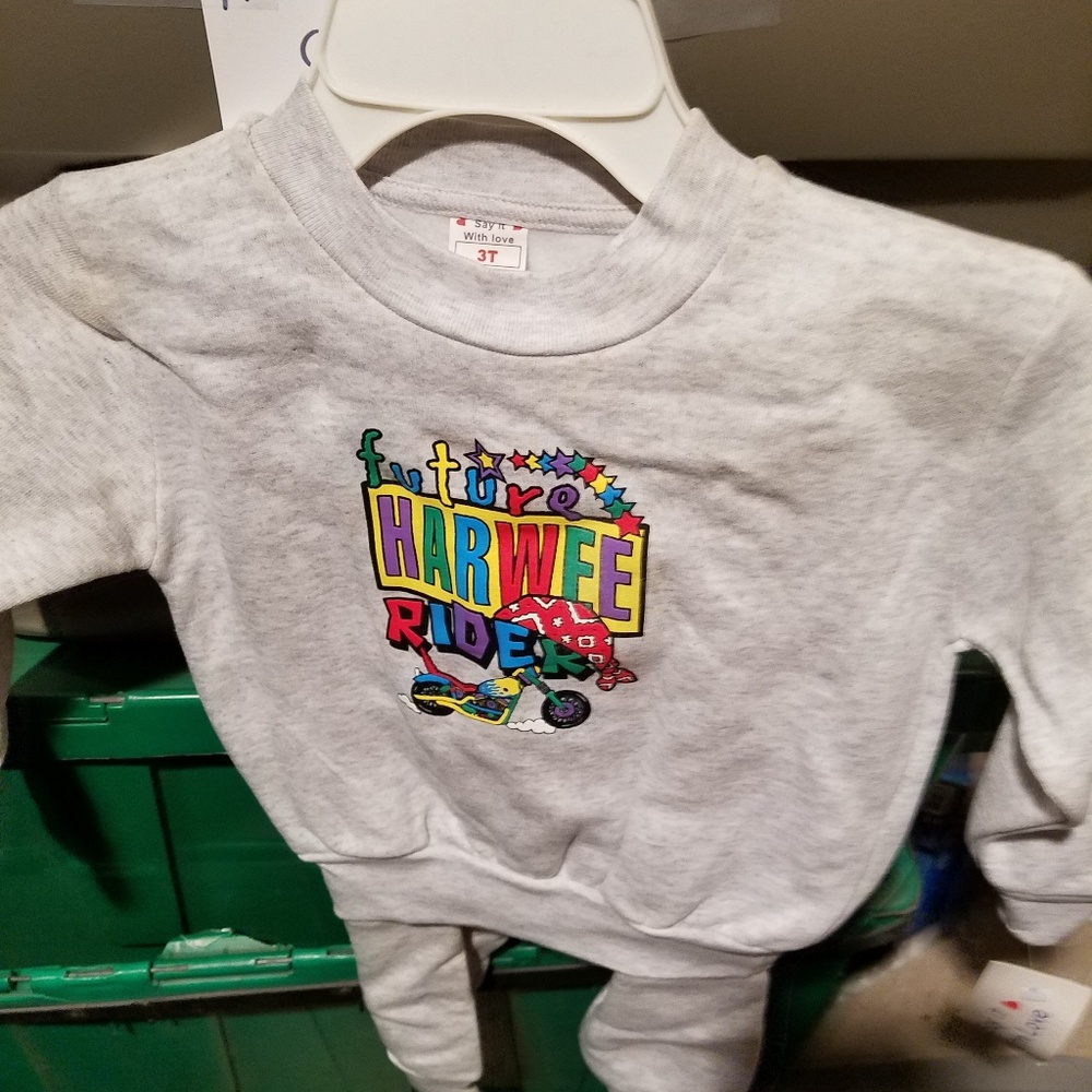Toddler sweat suit